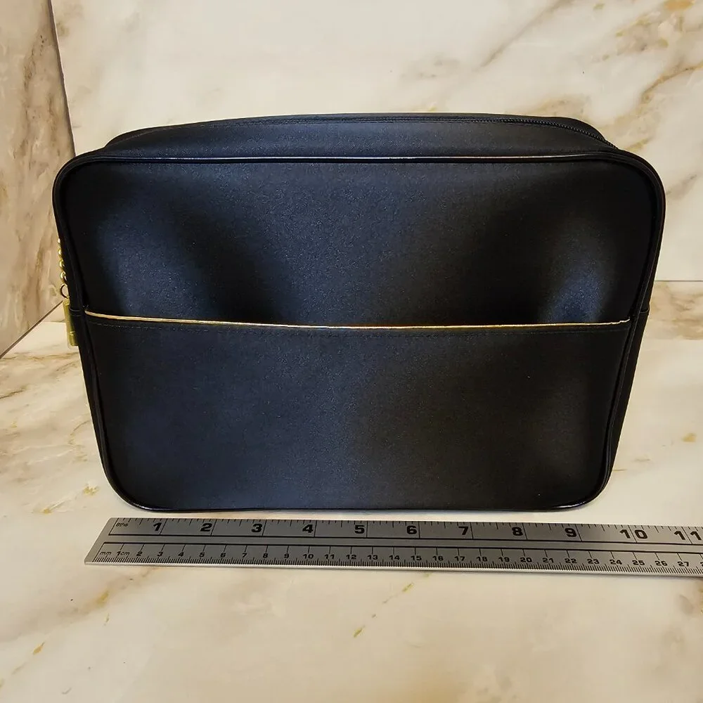 Estee Lauder Cosmetic Bag with Eye Mask, Black